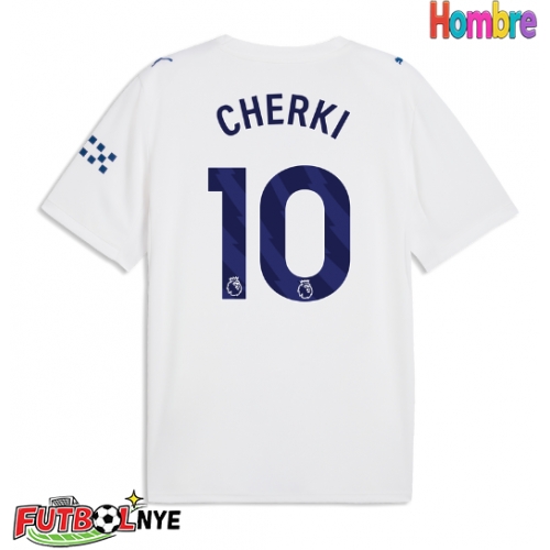 Camiseta Manchester City Rayan Cherki #10 Tercera Equipación 2026-27 manga corta